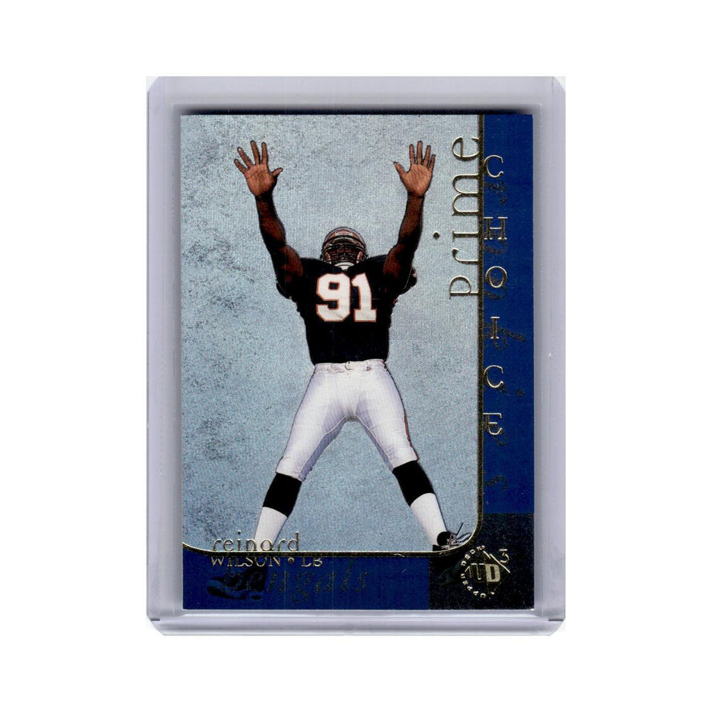 Reinard Wilson 1997 Upper Deck UD3 #24 Cincinnati Bengals Football Card NM