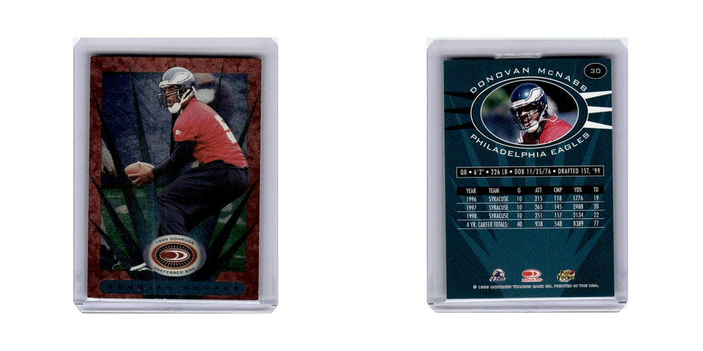 Donovan McNabb 1999 Donruss Preferred QBC #30 Philadelphia Eagles NM