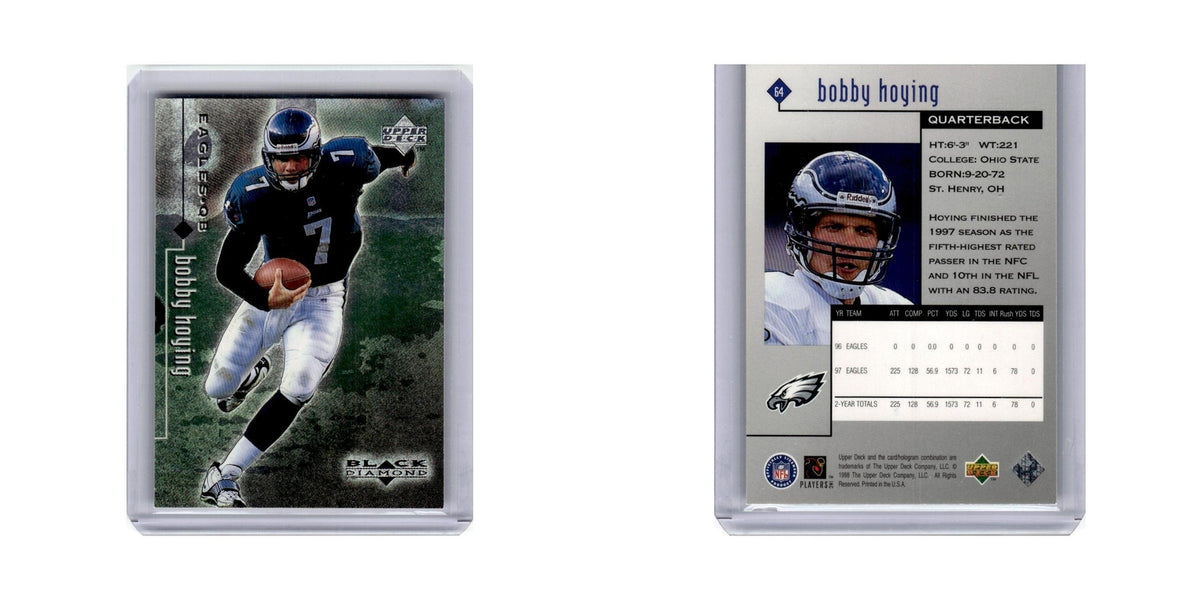 Bobby Hoying 1998 Upper Deck Black Diamond #64 Philadelphia Eagles NM