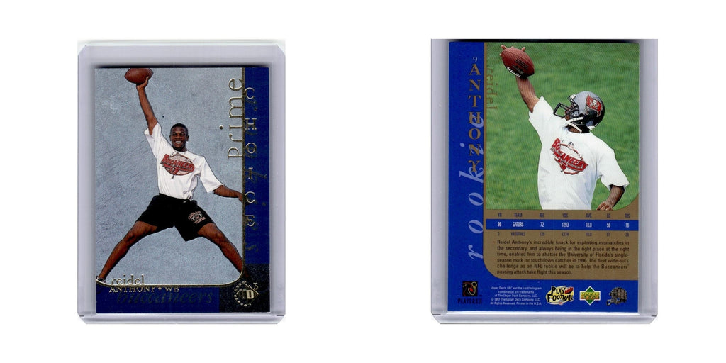 Reidel Anthony 1997 Upper Deck UD3 #9 Tampa Bay Buccaneers Football Card NM