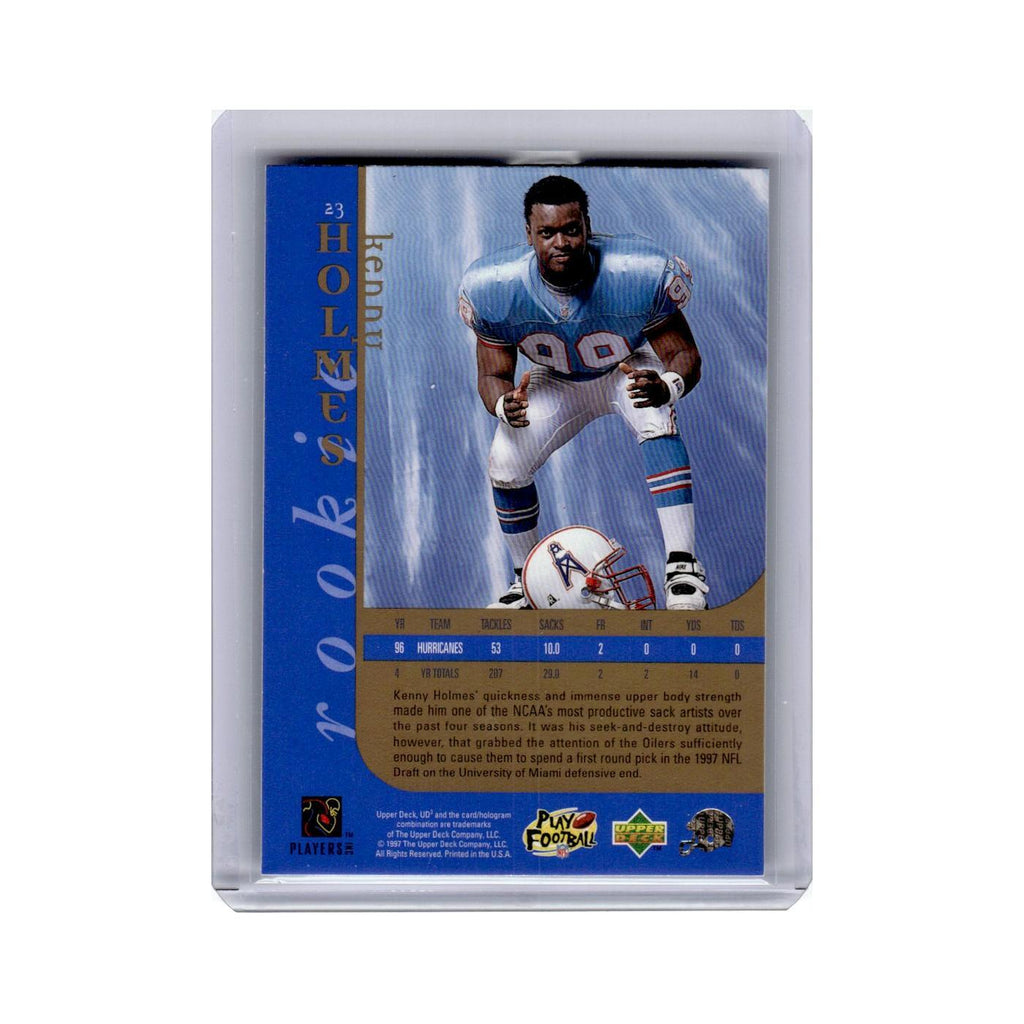 Kenny Holmes 1997 Upper Deck UD3 #23 Tennessee Oilers Football Card NM