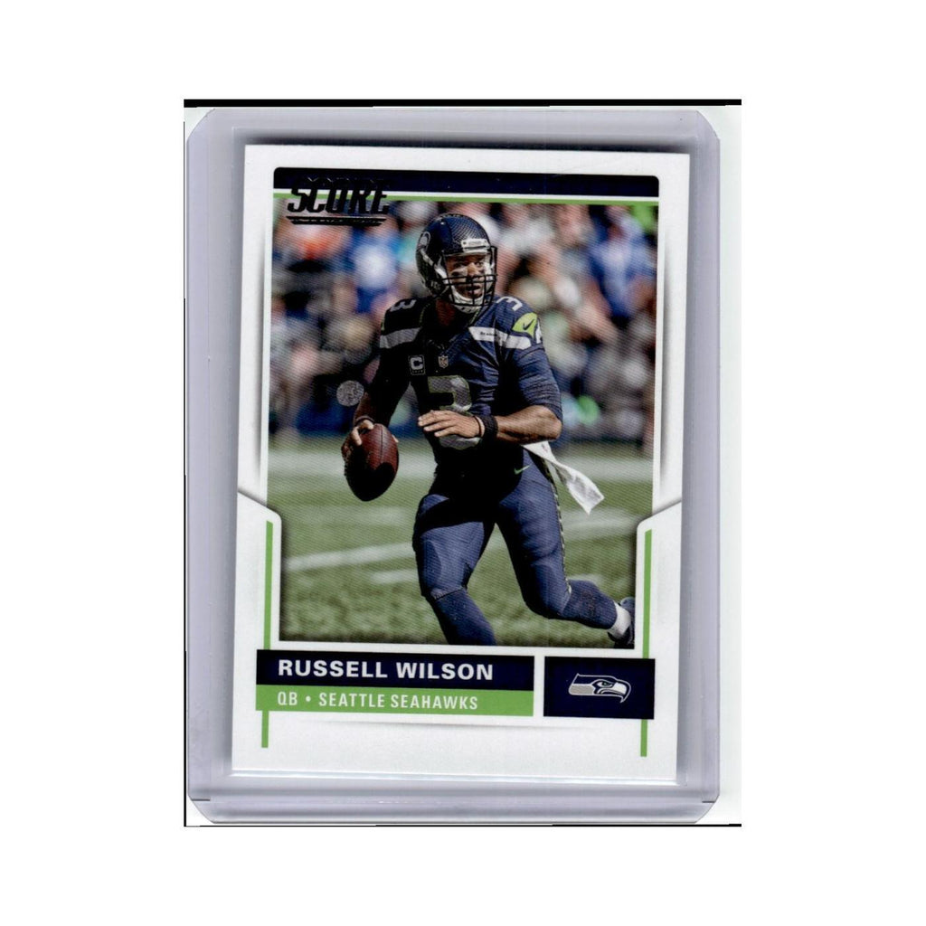 Russell Wilson 2017 Score #98 Seattle Seahawks Football Card NM