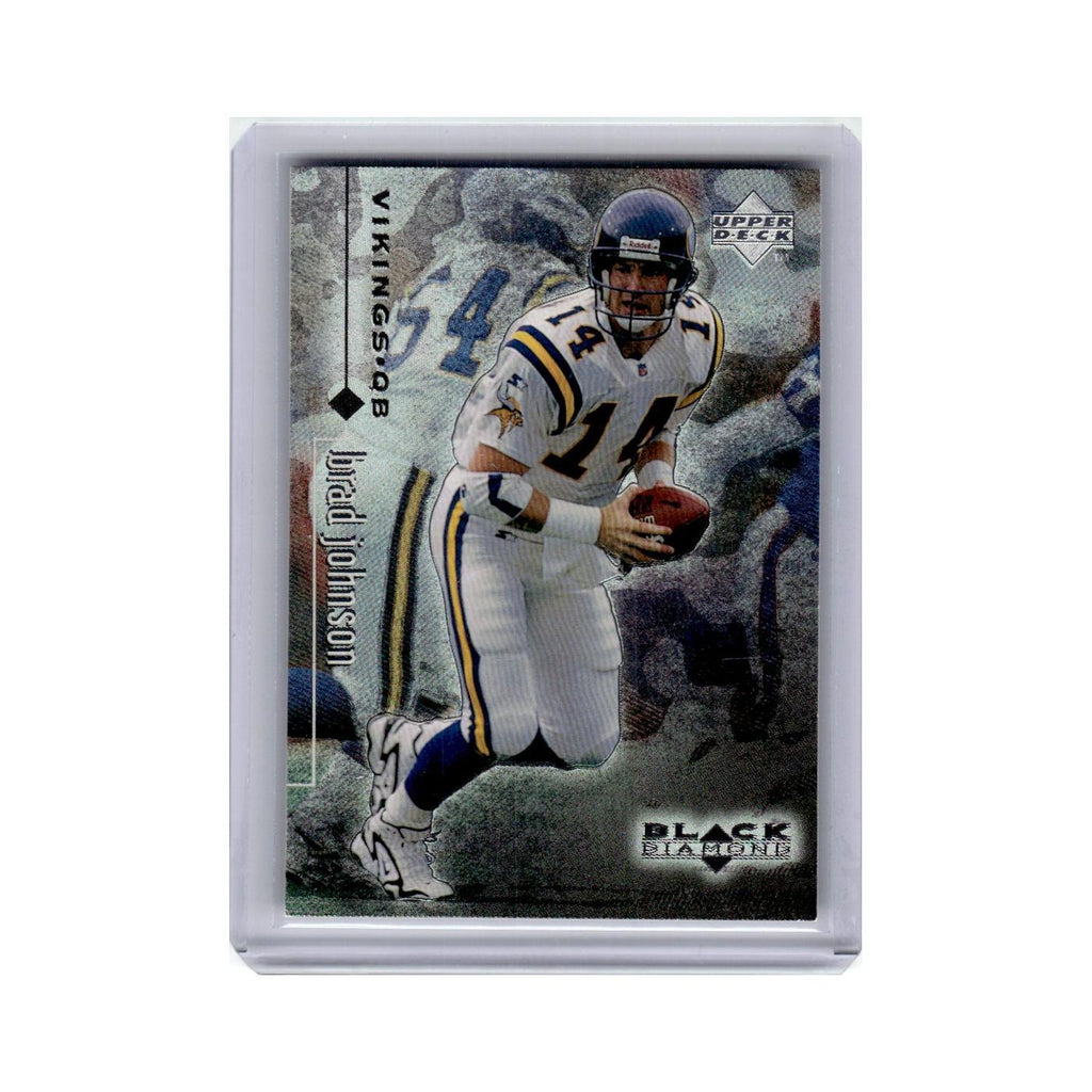 Brad Johnson 1998 Upper Deck Black Diamond #46 Minnesota Vikings NM