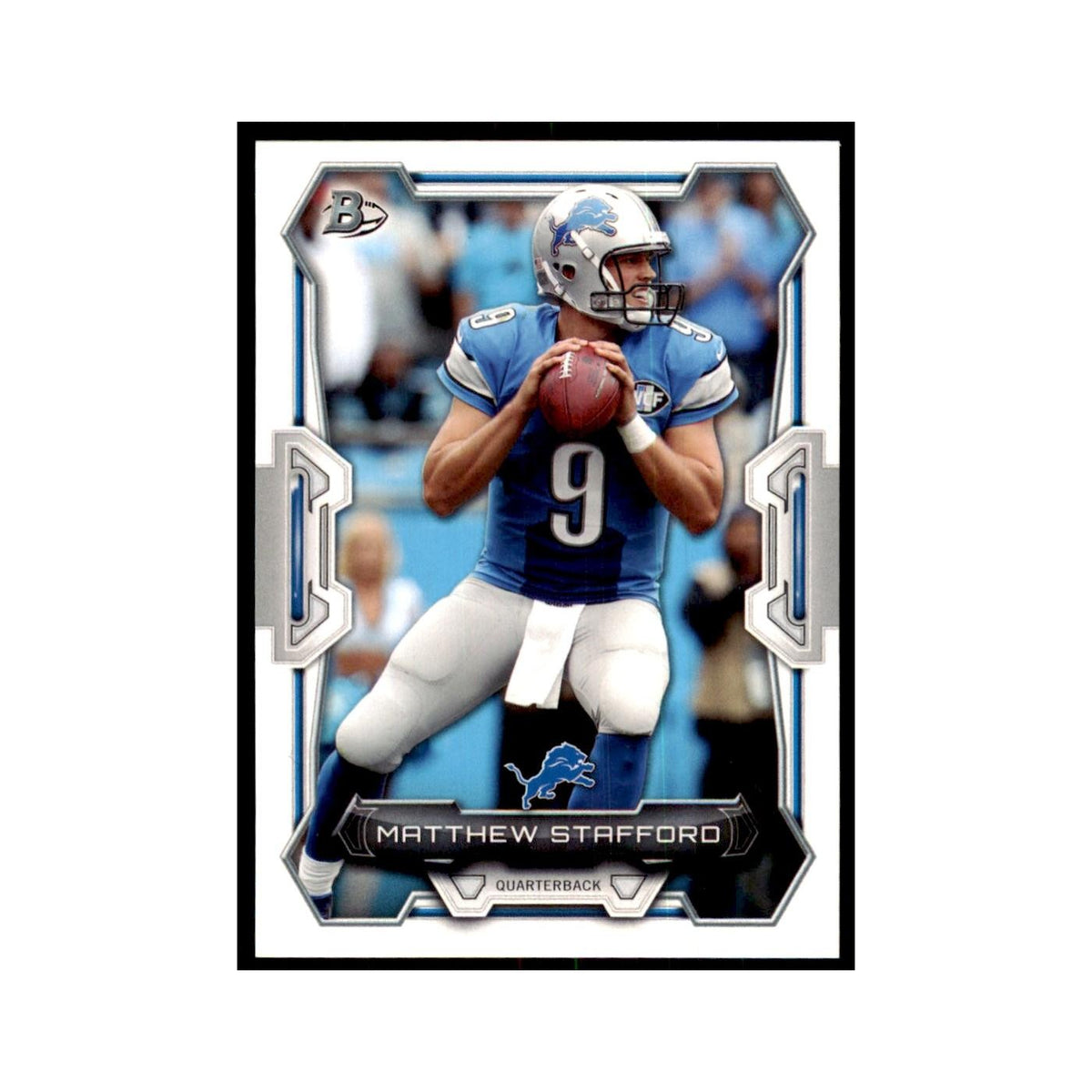 2015 Bowman Matthew Stafford Football Cards #40