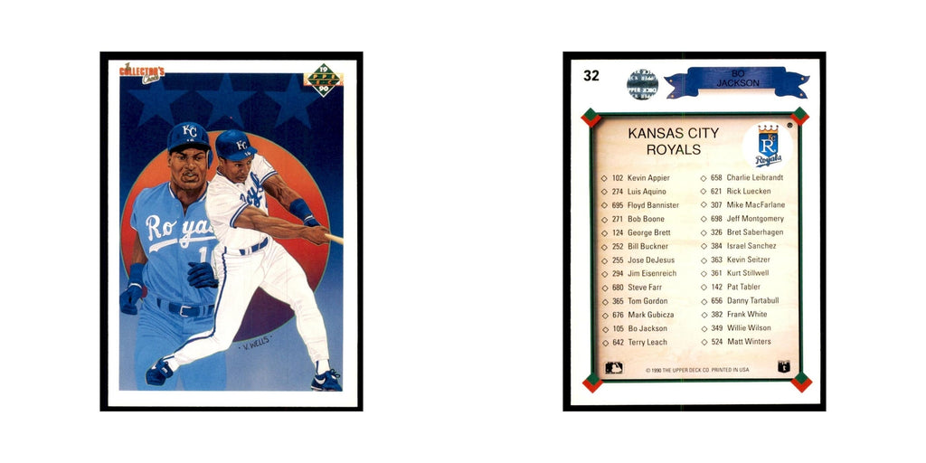 1990 Upper Deck Bo Jackson Baseball Cards #32
