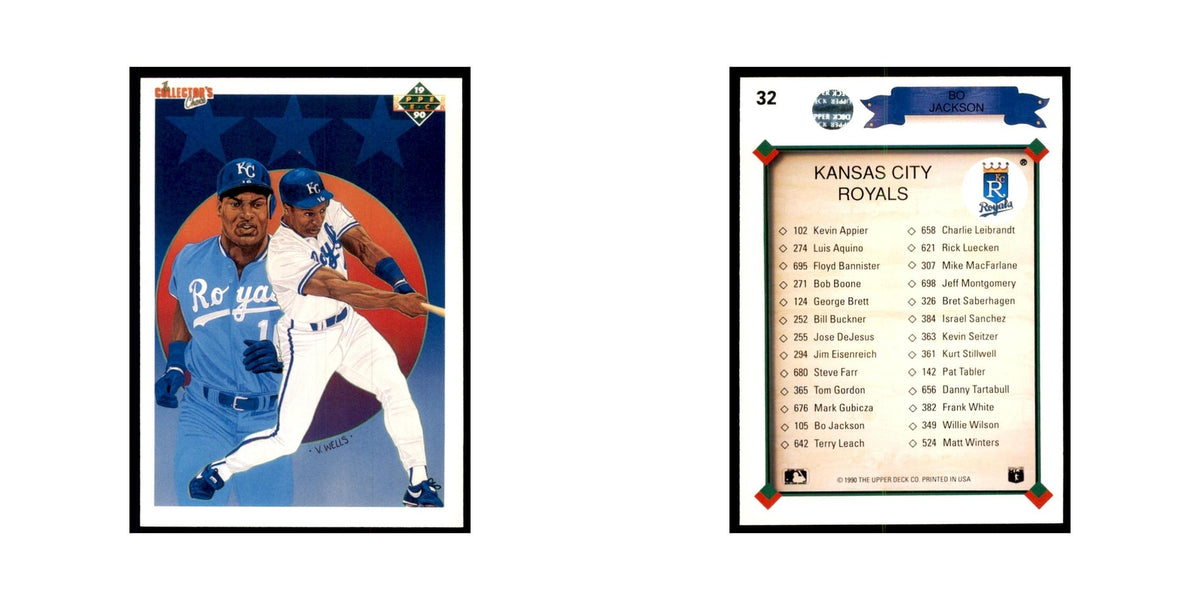 1990 Upper Deck Bo Jackson Baseball Cards #32