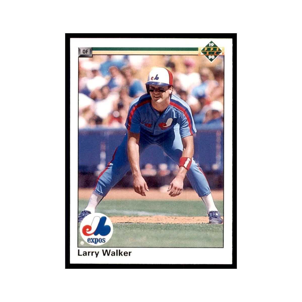 1990 Upper Deck Larry Walker Baseball Cards #466