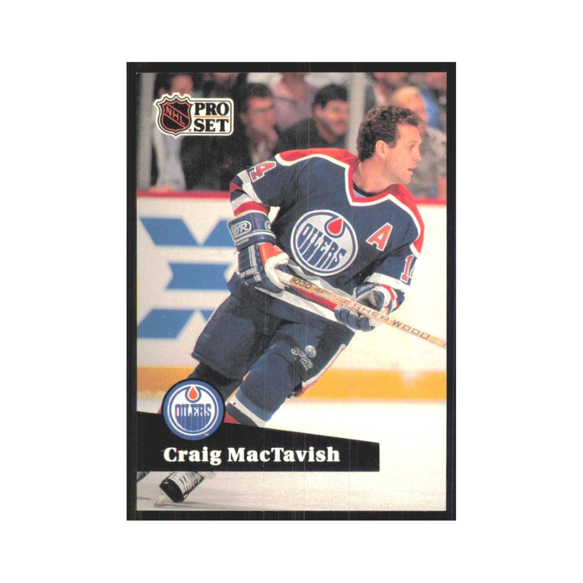 1991 Pro Set Craig MacTavish Edmonton Oilers #77