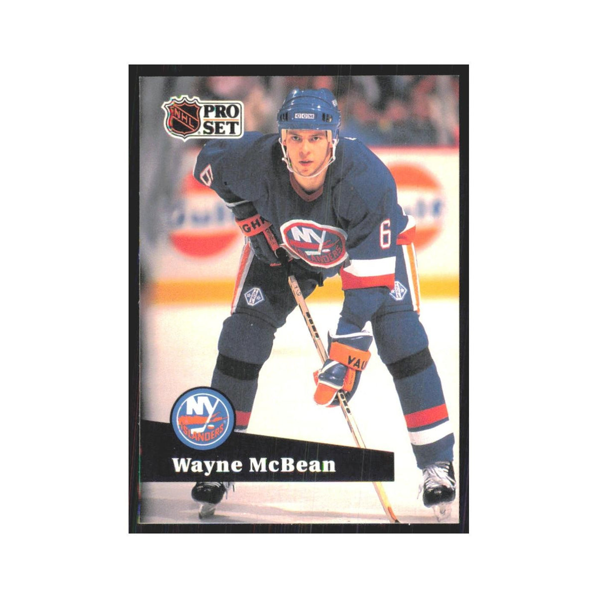 1991 Pro Set Wayne McBean New York Islanders #144