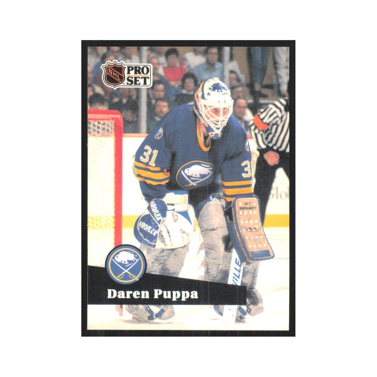 1991 Pro Set Daren Puppa Buffalo Sabres #21