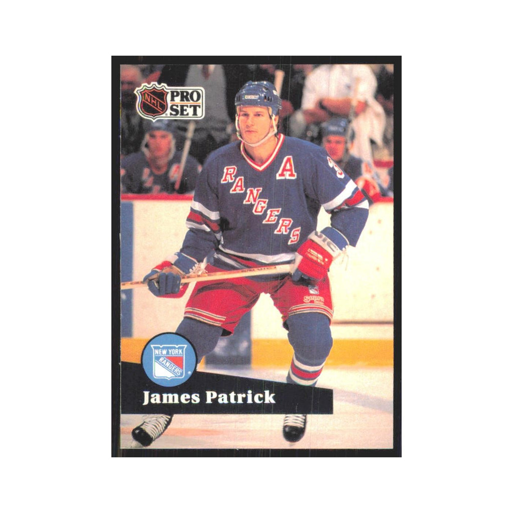 1991 Pro Set James Patrick New York Rangers #164