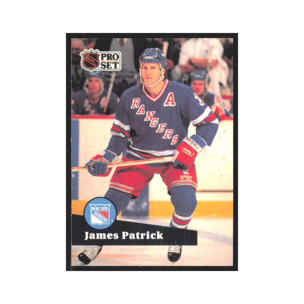 1991 Pro Set James Patrick New York Rangers #164