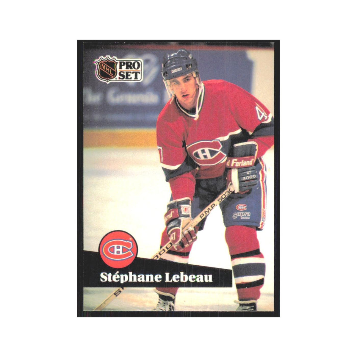 1991 Pro Set Stephan Lebeau Montreal Canadiens #120