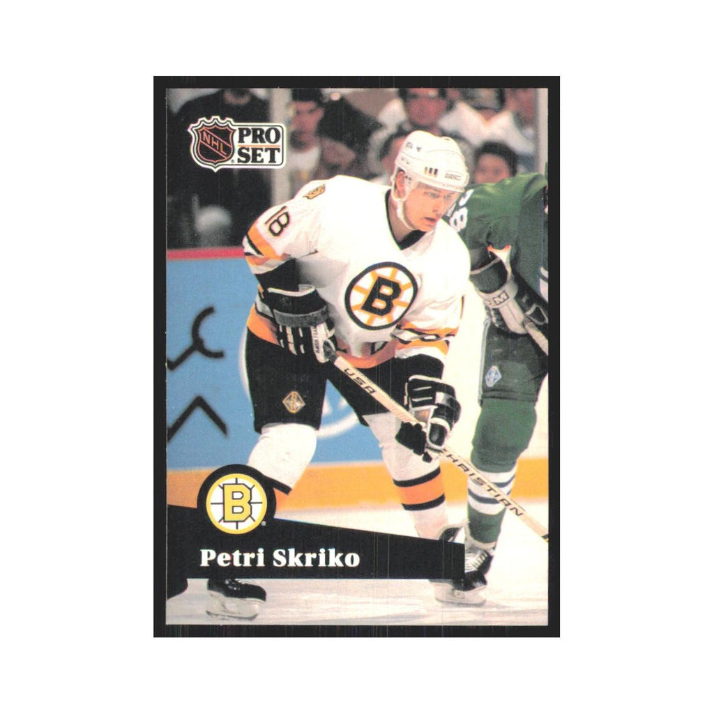 1991 Pro Set Petri Skriko Boston Bruins #8