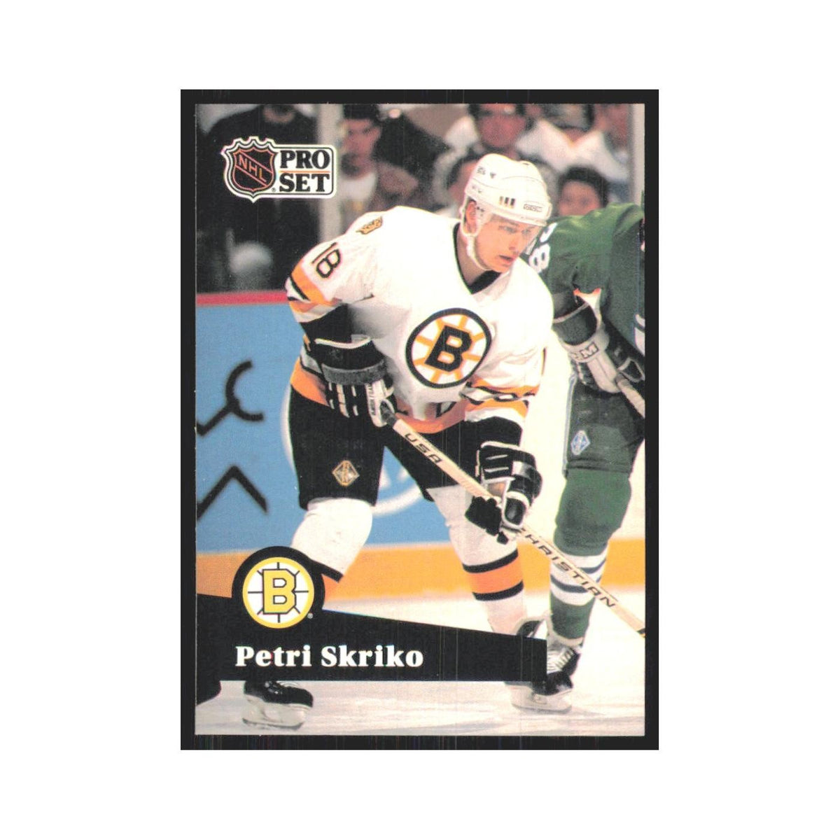 1991 Pro Set Petri Skriko Boston Bruins #8