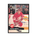 1991 Pro Set Kevin Miller Detroit Red Wings #60