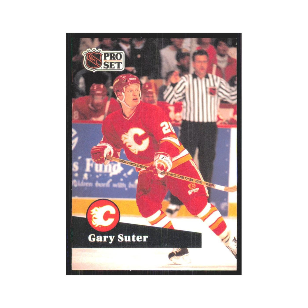 1991 Pro Set Gary Suter Calgary Flames #32