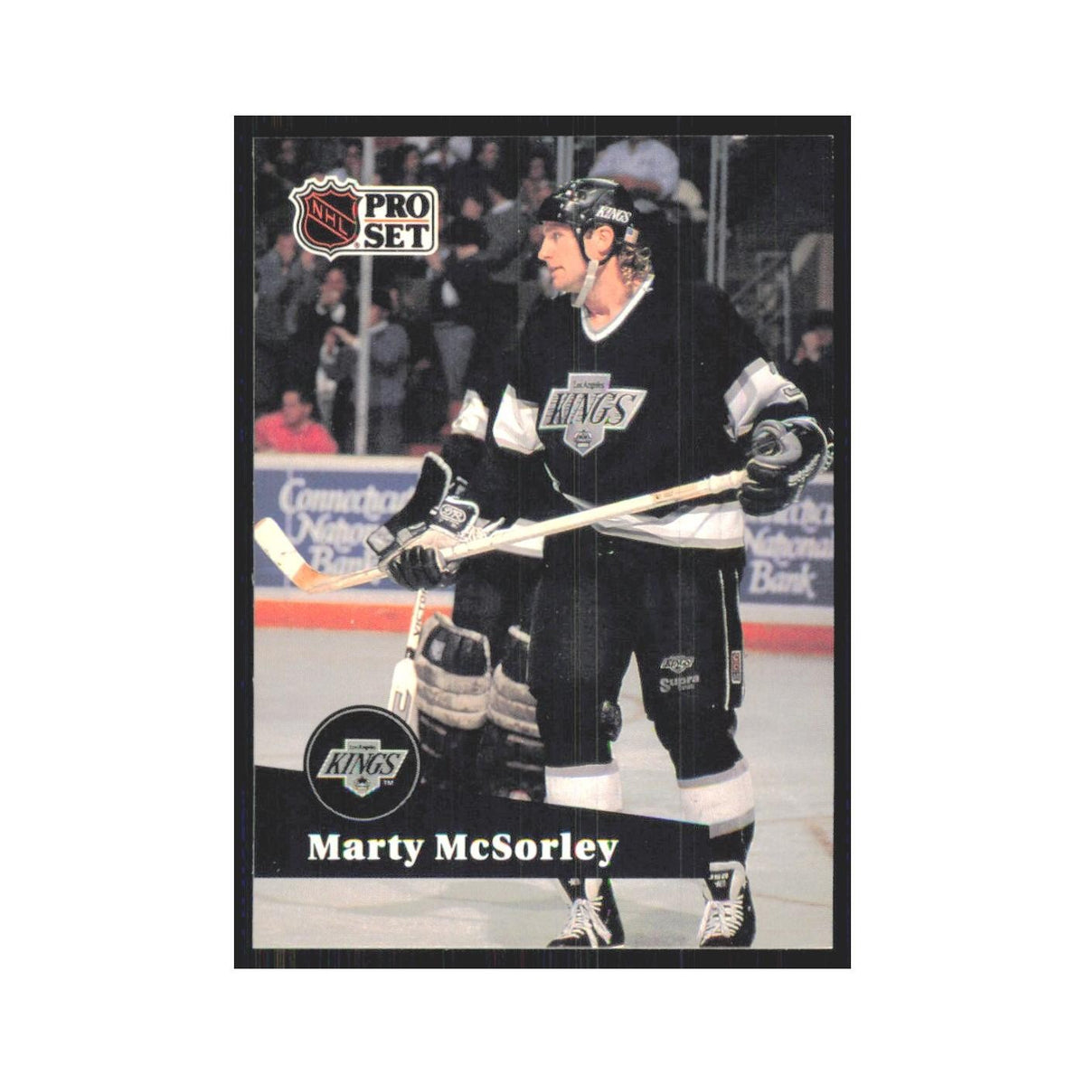 1991 Pro Set Marty McSorley Los Angeles Kings #100
