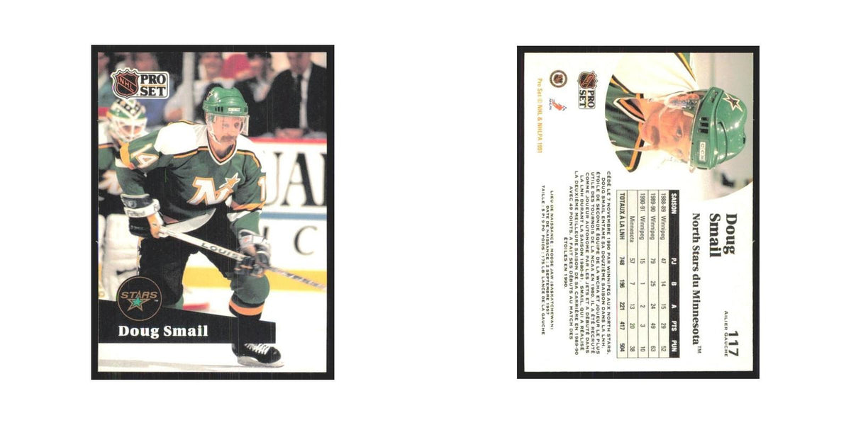 1991 Pro Set Doug Smail Minnesota North Stars #117