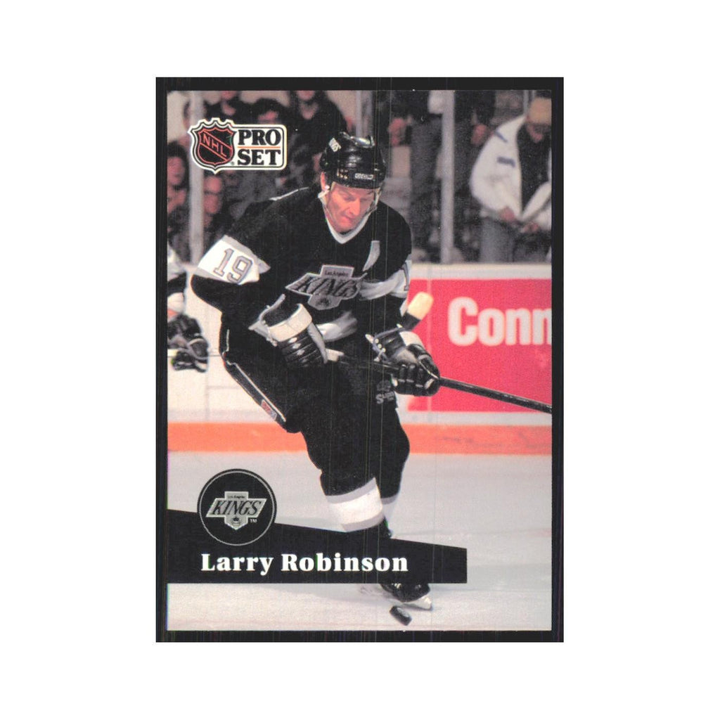 1991 Pro Set Larry Robinson Los Angeles Kings #104
