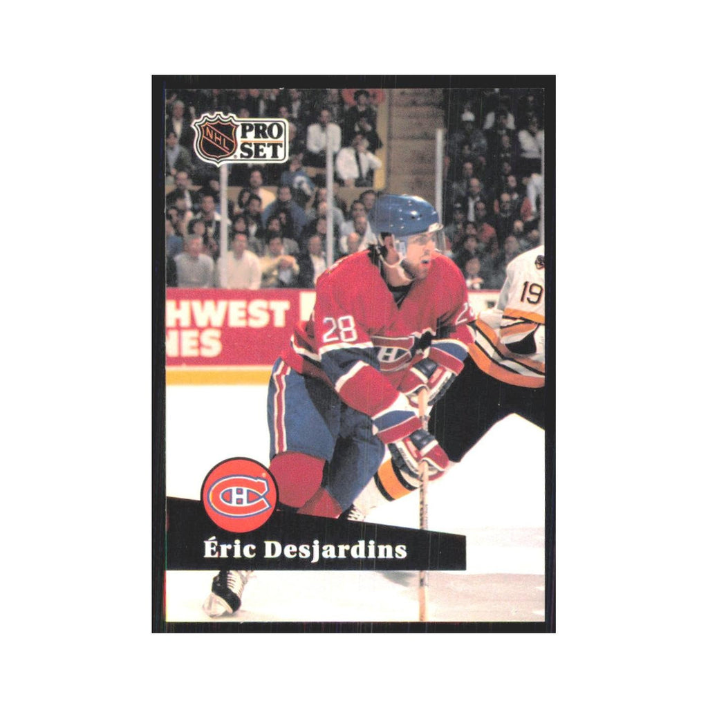 1991 Pro Set Eric Desjardins Montreal Canadiens #118