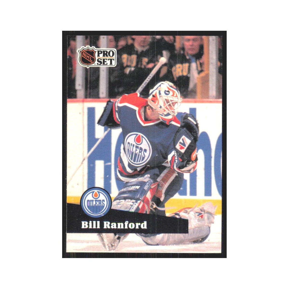 1991 Pro Set Bill Ranford Edmonton Oilers #70
