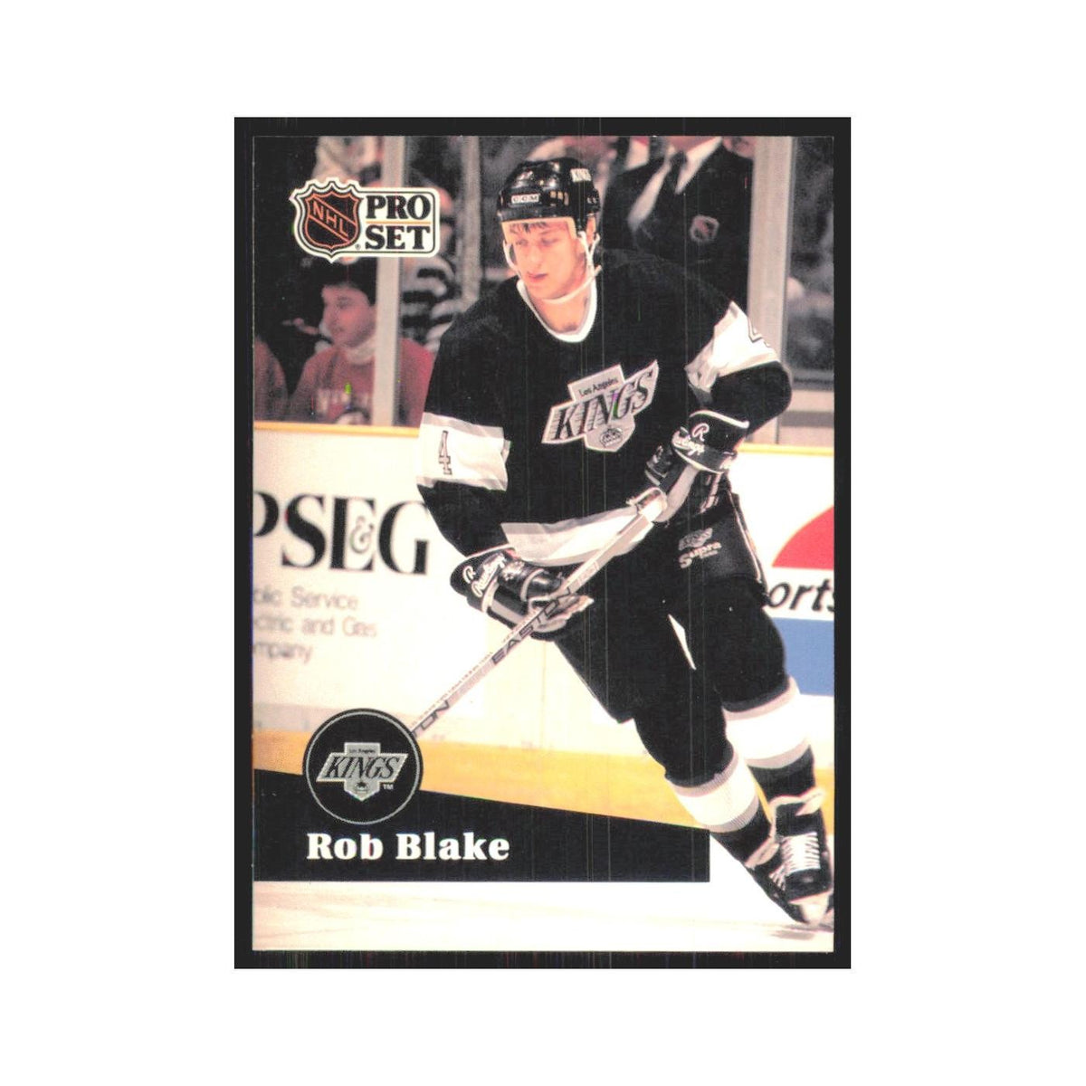 1991 Pro Set Rob Blake Los Angeles Kings #92