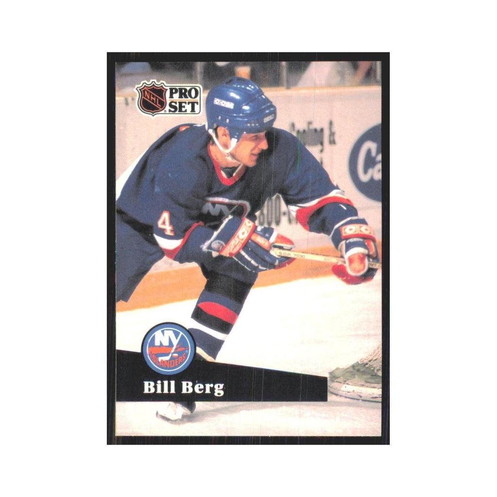 1991 Pro Set Bill Berg New York Islanders #145