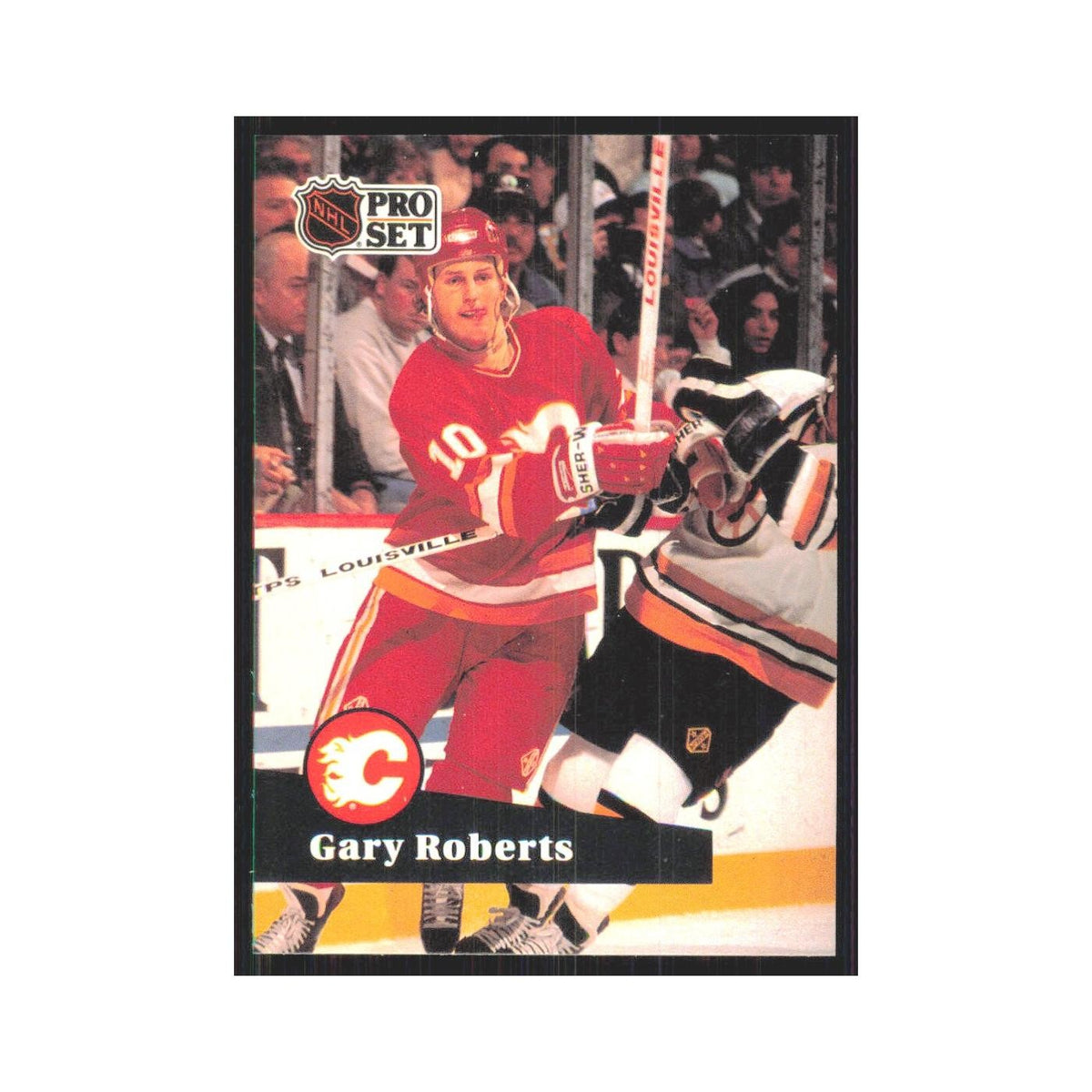 1991 Pro Set Gary Roberts Calgary Flames #30