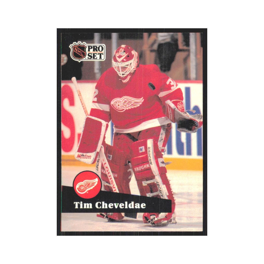1991 Pro Set Tim Cheveldae Detroit Red Wings #57