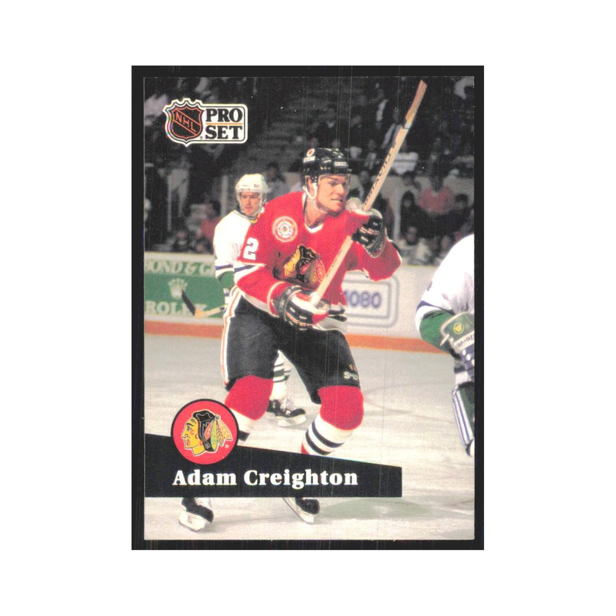 1991 Pro Set Adam Creighton Chicago Blackhawks #42
