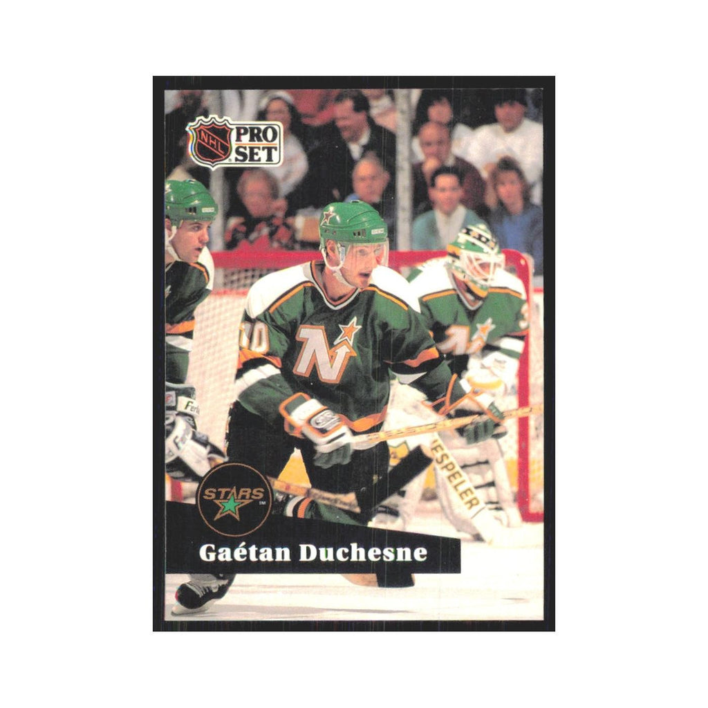 1991 Pro Set Gaetan Duchesne Minnesota North Stars #110