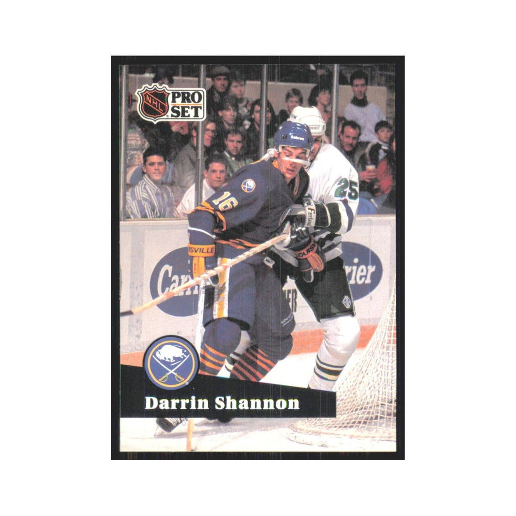 1991 Pro Set Darrin Shannon Buffalo Sabres #14