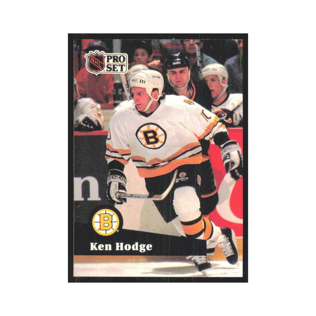 1991 Pro Set Ken Hodge Boston Bruins #3