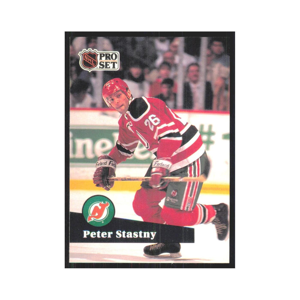1991 Pro Set Peter Stastny New Jersey Devils #143