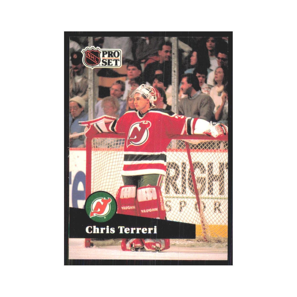 1991 Pro Set Chris Terreri New Jersey Devils #137