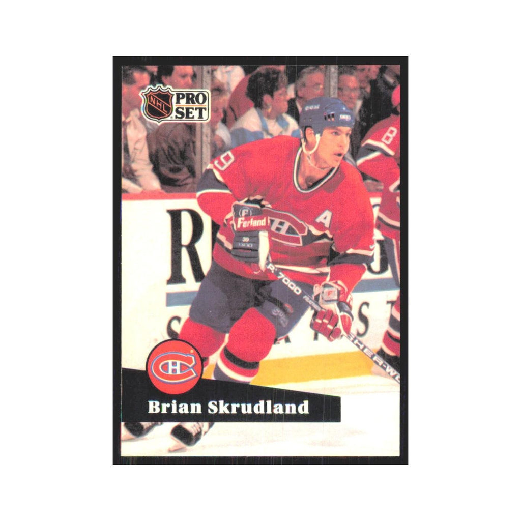 1991 Pro Set Brian Skrudland Montreal Canadiens #127