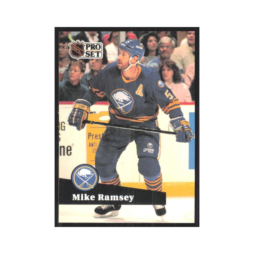1991 Pro Set Mike Ramsey Buffalo Sabres #25
