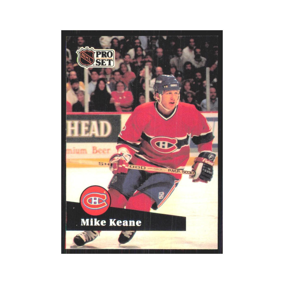 1991 Pro Set Mike Keane Montreal Canadiens #121
