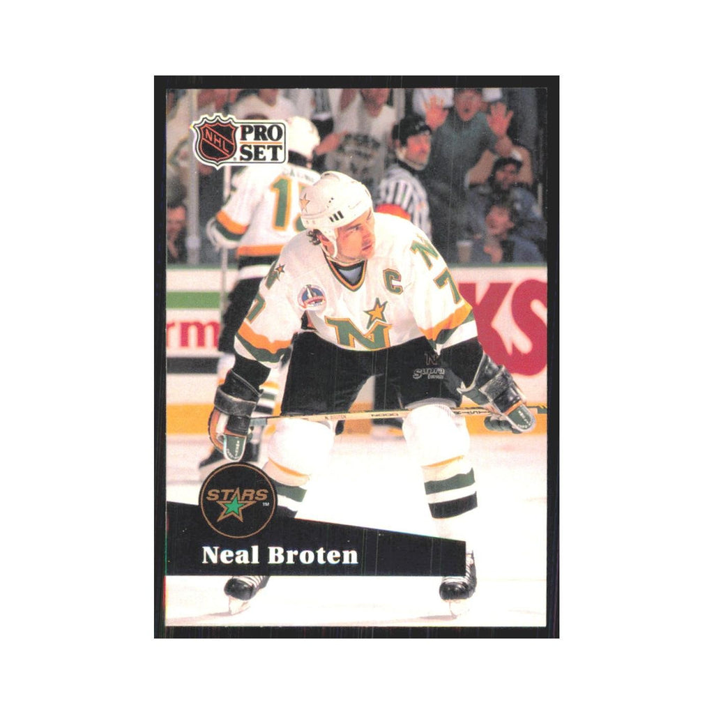 1991 Pro Set Neal Broten Minnesota North Stars #112