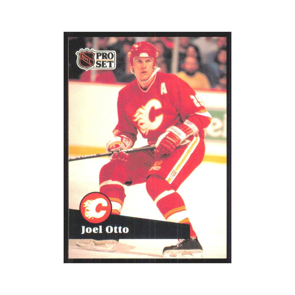 1991 Pro Set Joel Otto Calgary Flames #37