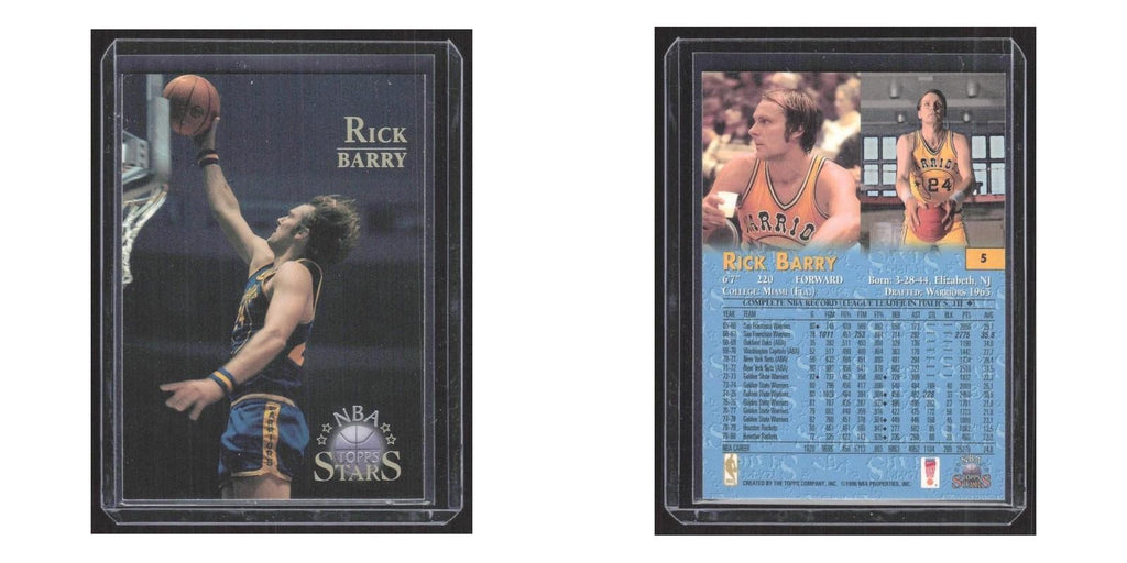 1998 Topps Golden Greats Rick Barry Golden State Warriors #5