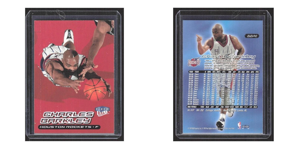 1999 Fleer Ultra Charles Barkely Rockets #114