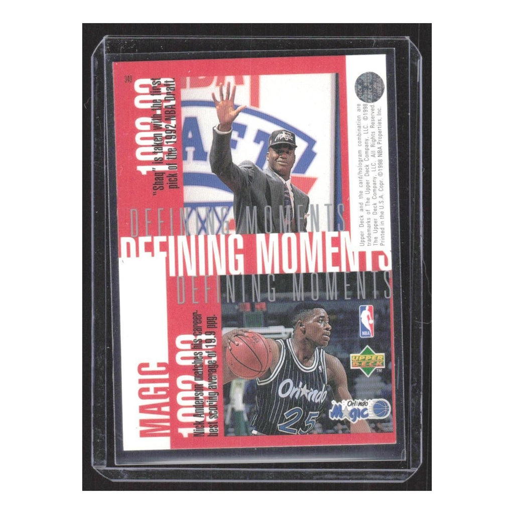 1998 Upper Deck Nick Anderson Magic #111