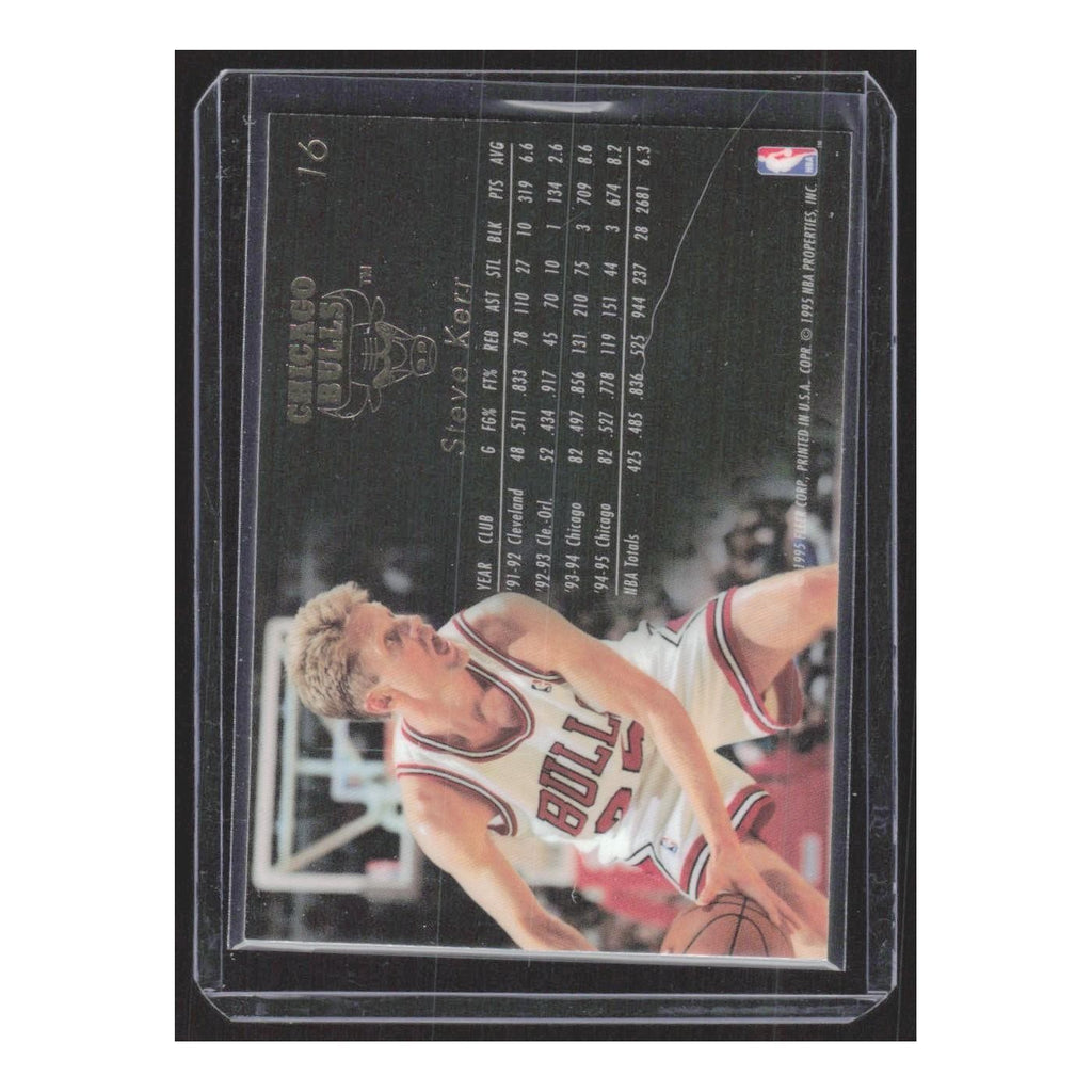 1995 Flair Steve Kerr Bulls #16