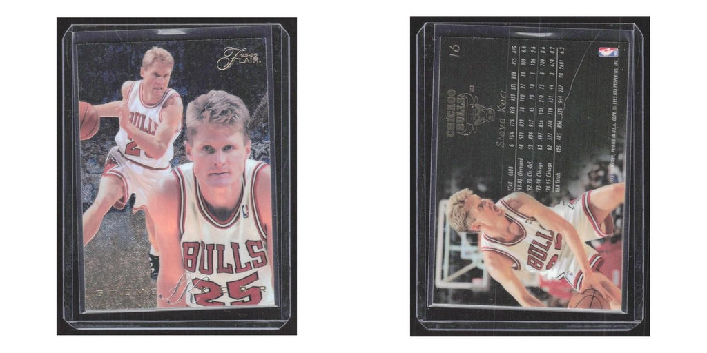 1995 Flair Steve Kerr Bulls #16