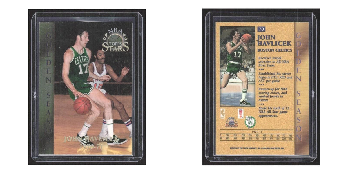 1998 Topps Golden Greats John Havlicek Celtics #17