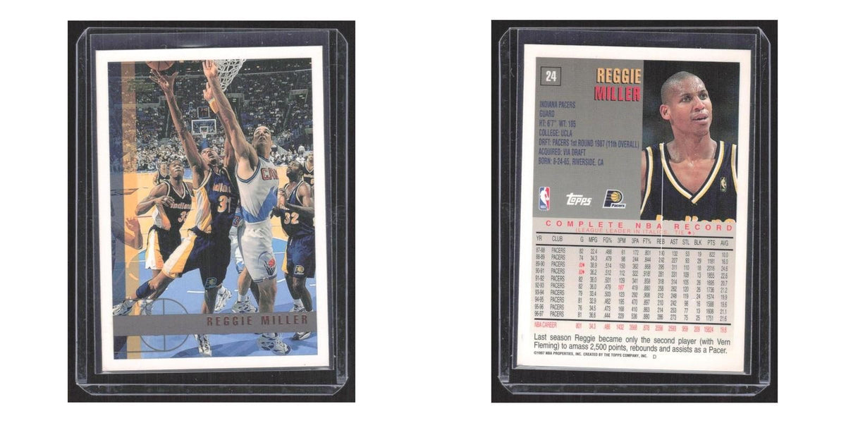 1997 Topps Reggie Miller Pacers #24