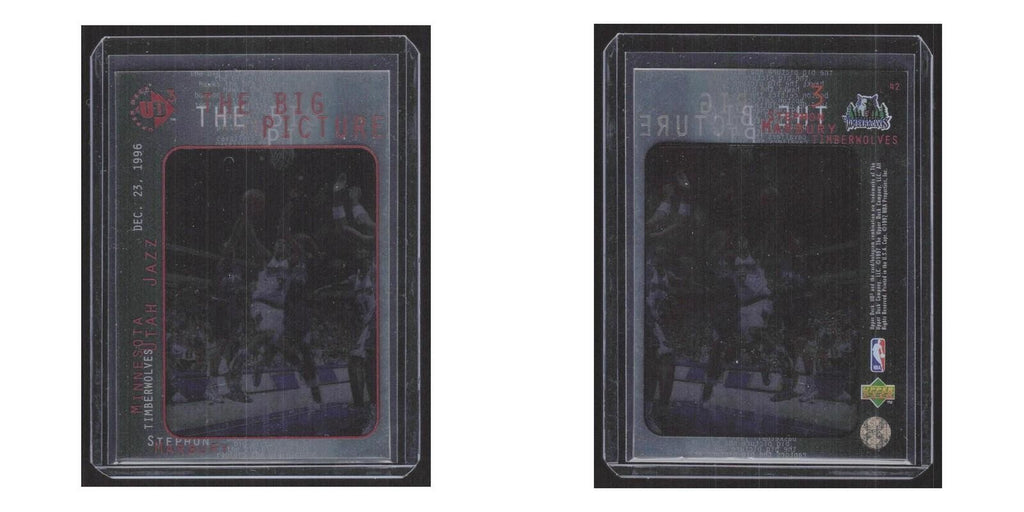1997 Upper Deck Ud3 Stephon Marbury Timberwolves #42