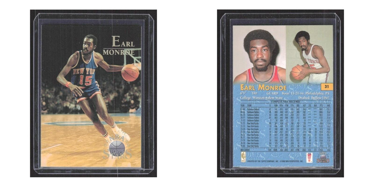 1998 Topps Golden Greats Earl Monroe Knicks #31